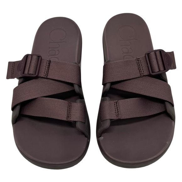 Chaco Chillo Sparrow Purple Slip On Comfort Slide Sandals Women’s 9 - Picture 4 of 14